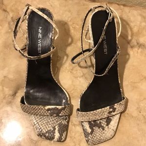 Sandals by Nine West.  Size 8 1/2.